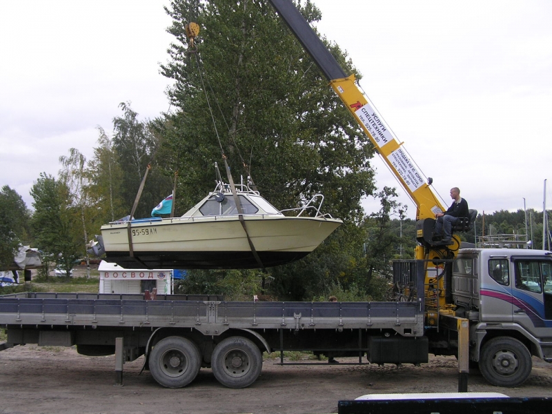 Перевозка катер corvet500fish 2013 из Санкт-петербурга в Чистополя